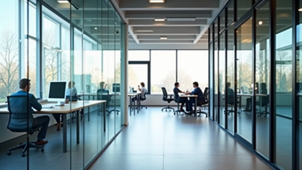 Duitse werkplaats en kantooromgeving met professionele sfeer